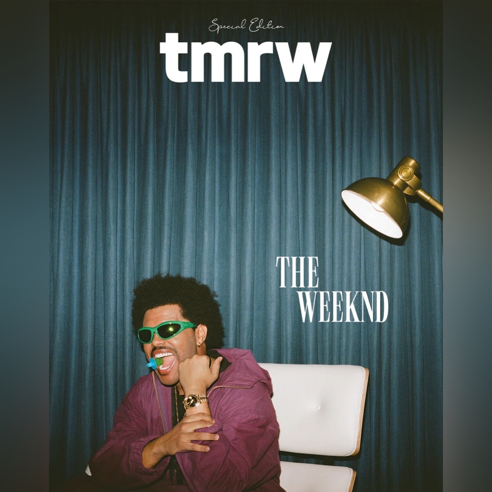 TMRW Magazine Featuring The Weeknd